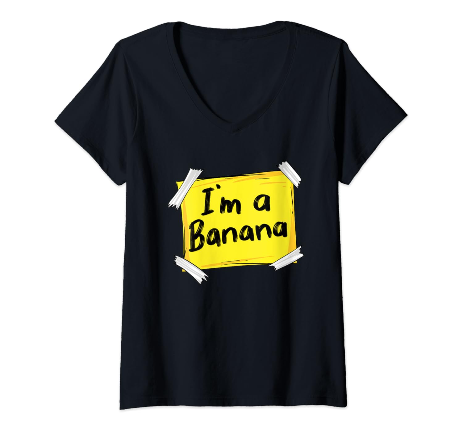 Womens I'm A Banana Costume Cute Easy Food Funny